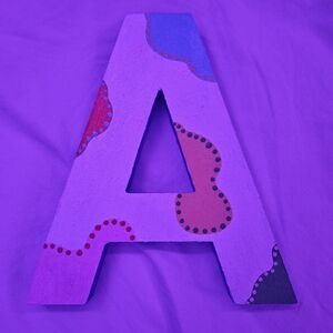 Wooden letter